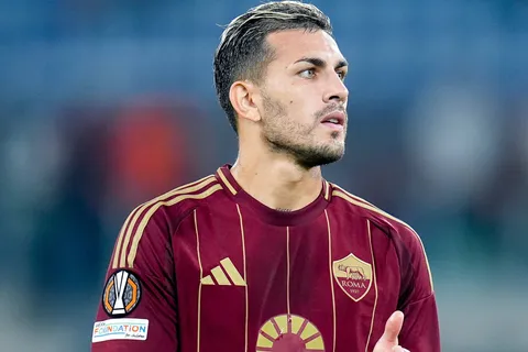 Leandro Paredes en la Roma