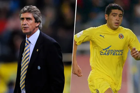 Manuel Pellegrini hizo una confesión sobre su relación con Juan Román Riquelme en Villarreal
