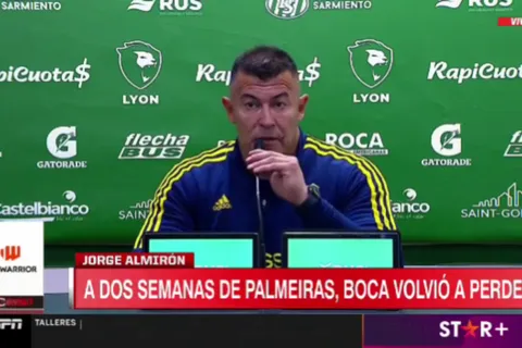 Almirón marcó la gran falla de Boca en la derrota ante Defensa: "Hay que afinar eso"