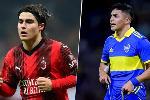 Luka Romero en Milan y Luca Langoni en Boca