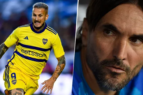 Diego Martínez habló del penal errado de Benedetto