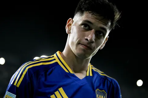 Brian Aguirre en Boca (Getty Images)