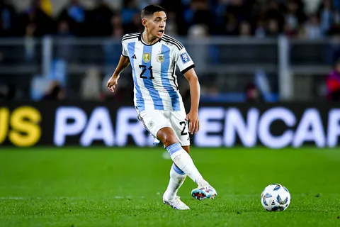 Nahuel Molina en la Selección Argentina