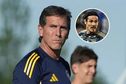 La decisión de Úbeda con Edinson Cavani que compromete al uruguayo para el Superclásico