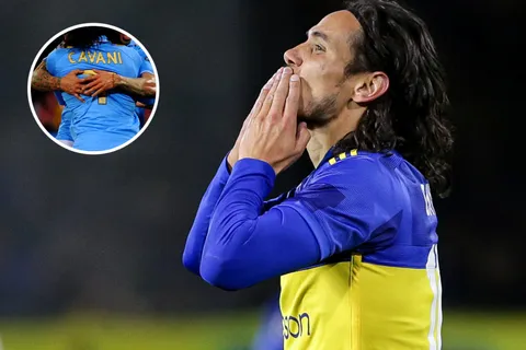 Lavezzi le dedicó un emotivo posteo a Cavani: "Le das prestigio"