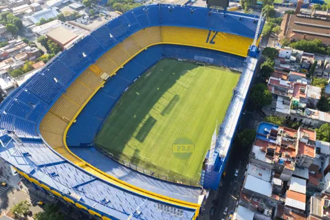 FOTOS | Así está el césped de La Bombonera para el encuentro entre Boca y Belgrano