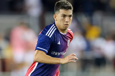 Alan Velasco, jugador del Dallas FC de la MLS