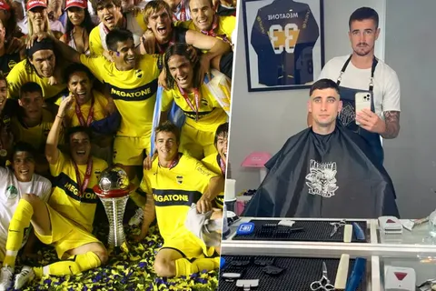 Ricardo Noir fue campeón con Riquelme en Boca y ahora tiene una peluquería en su casa: "Me aislé del fútbol"