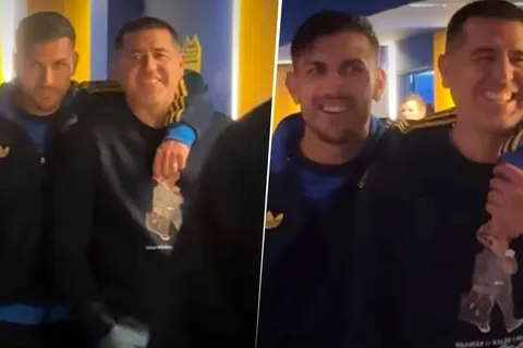 Paredes bromeó por los rumores de su conflicto con Riquelme: "Según ustedes me peleo todos los días"