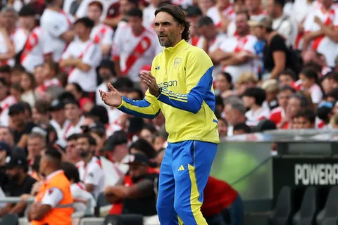 Diego Martínez explicó sus cambios en el Boca-River: ¿fueron defensivos?
