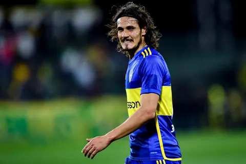 Edinson Cavani en Boca