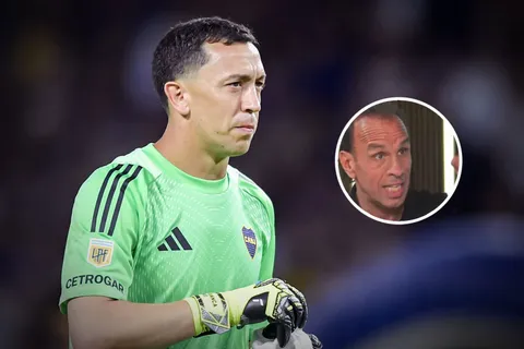 Navarro Montoya criticó a Agustín Marchesín por el gol de Racing: "Es del ABC..."