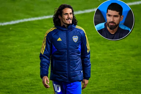 Edinson Cavani en Boca