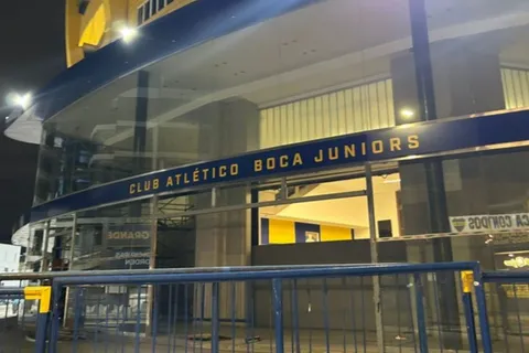 Así avanza la obra de Boca en la puerta principal de La Bombonera