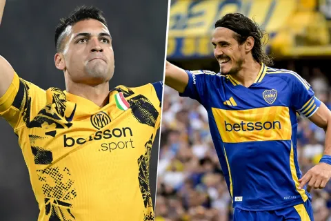 Lautaro Martínez confesó cuál es la cualidad que más admira de Edinson Cavani