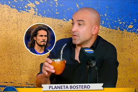 La postura del Tanque Silva sobre la situación de Cavani en Boca: "Cuesta entender"