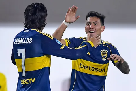 Alan Velasco, muy feliz por su presente y el de Boca: "Vamos por más"