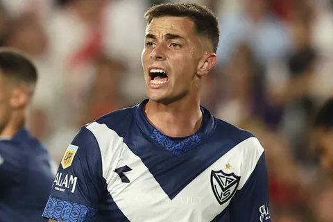 Valentín Gómez, defensor de Vélez