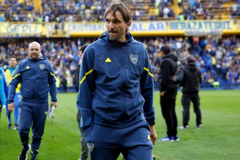 Diego Martínez, entrenador de Boca