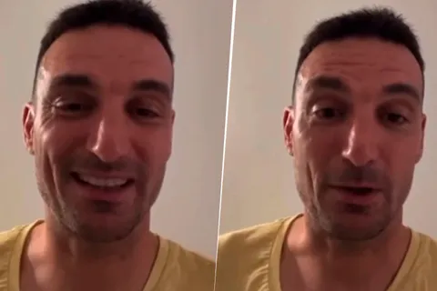 VIDEO | Scaloni confirmó su presencia en la despedida de Román y le dejó un emocionante mensaje a los hinchas