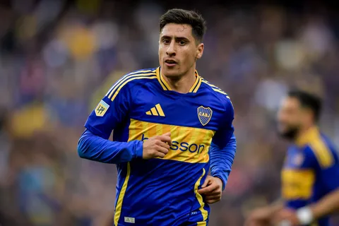 Miguel Merentiel en Boca