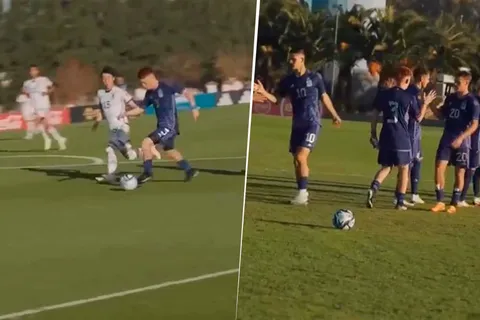 VIDEO | El golazo del Colo Barco en el triunfo de la Selección Argentina Sub 20