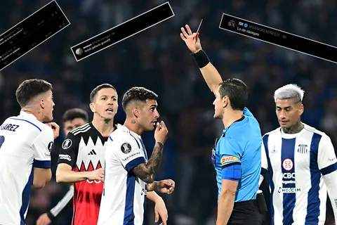 El enojo de los hinchas de Boca en River vs. Talleres