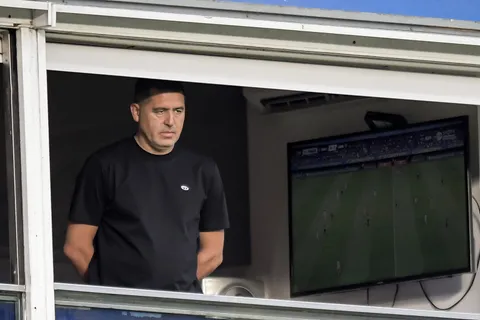 Riquelme no vio el partido desde la tribuna: revelaron qué hizo durante los 90 minutos