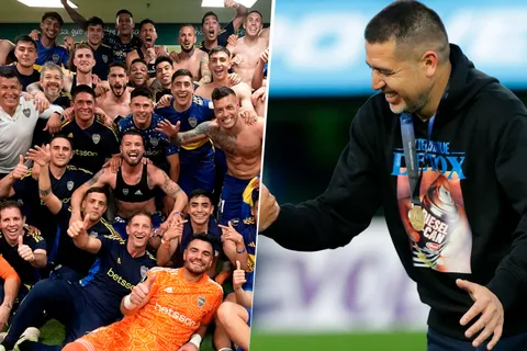 Se supo: qué le dijo Riquelme al plantel de Boca tras el pase a la final de la Copa Libertadores