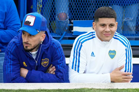 Benedetto y Rojo no entrenaron junto a sus compañeros