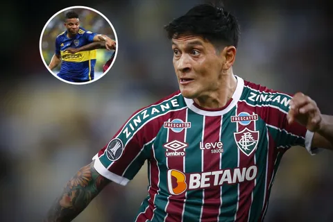 Germán Cano contó cómo se tomaron en Fluminense la expulsión de Fabra: "A veces..."