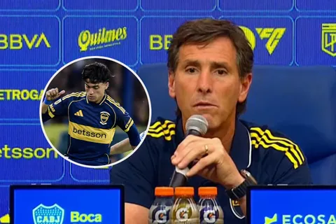Claudio Úbeda explicó por qué sacó a Zeballos en Boca: "Vimos que..."
