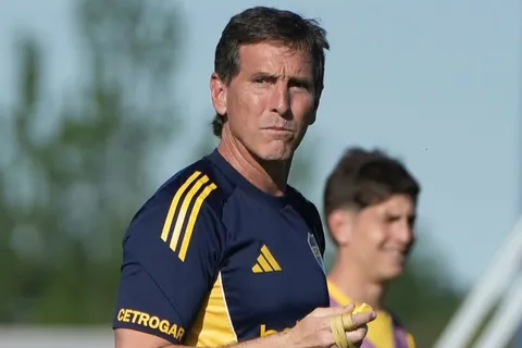 Claudio Úbeda decidió: el equipo que probó en la práctica de Boca, pensando en Belgrano