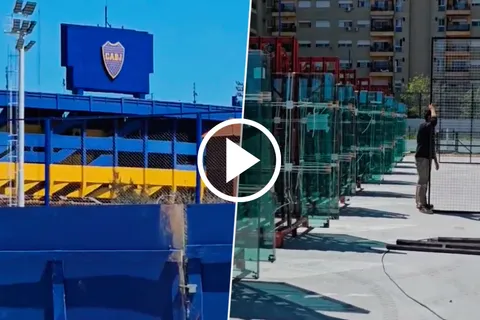 VIDEO | Boca avanza con otra importante obra en el polideportivo