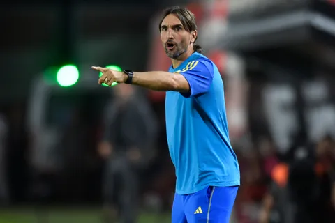 Diego Martínez, entrenador de Boca