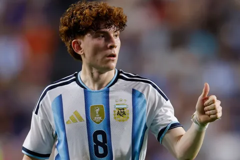 El detalle en la camiseta del Colo Barco con la Selección Argentina durante el Mundial 2026