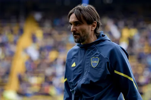 Diego Martínez, entrenador de Boca