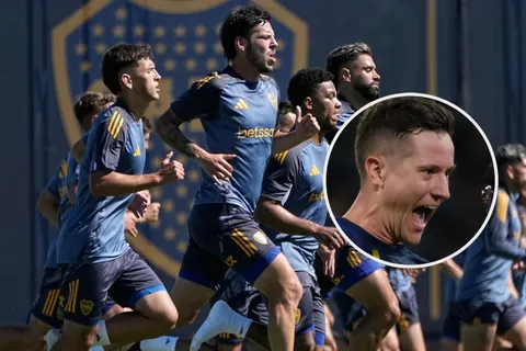 El juvenil de Boca que Ander Herrera sigue de cerca: "Me habla mucho y me da consejos"