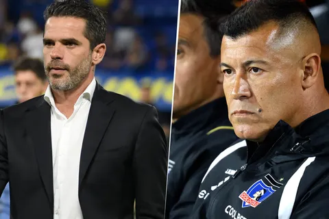 Fernando Gago y Jorge Almirón