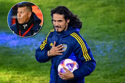 Edinson Cavani en Boca