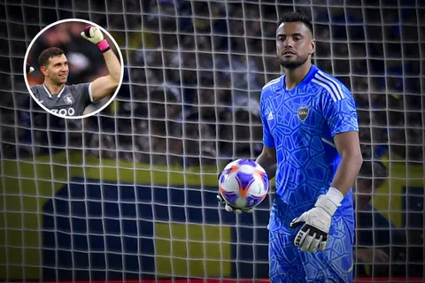 Romero habló de su actuación y le devolvió el elogio al Dibu