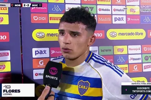 Leonel Flores, molesto por el empate de Boca ante Newell's: "Me voy amargado"