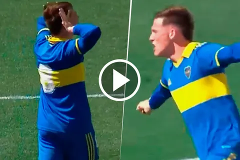 VIDEO | El golazo de Saralegui a River en el Monumental con la Reserva de Boca