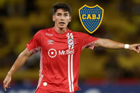 Cuánto dinero le pide Argentinos a Boca para vender a Francisco Álvarez