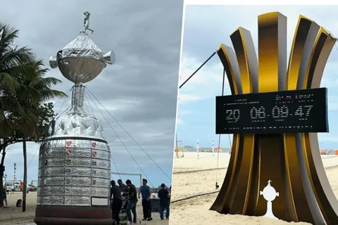 Fan Fest en Copacabana para la final de la Copa Libertadores