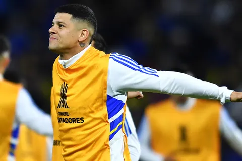 A un día, cómo está Marcos Rojo de cara a la revancha contra Palmeiras