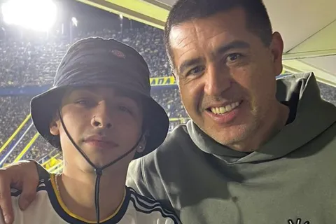 La confesión de Trueno sobre su encuentro con Riquelme: "No me lo esperaba"