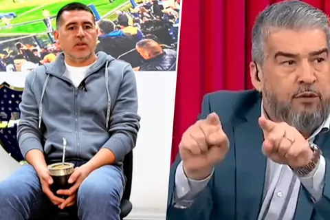 Tras su pelea, el mensaje entre líneas de Riquelme al Chavo Fucks: "Yo aprendí que el periodista…"