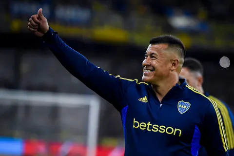 Jorge Almirón en Boca