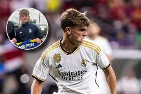Nico Paz en Real Madrid
